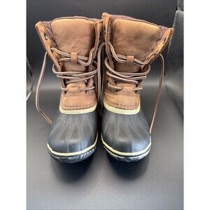 Sorel Slimpack II Winter Duck Boots Tan Waterproof Women's Size 6.5